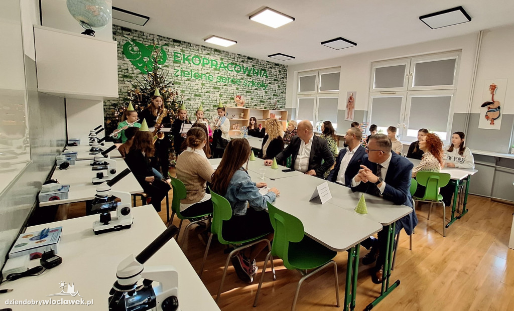Otwarcie ekopracowni w SP 1 w Brześciu Kuj.