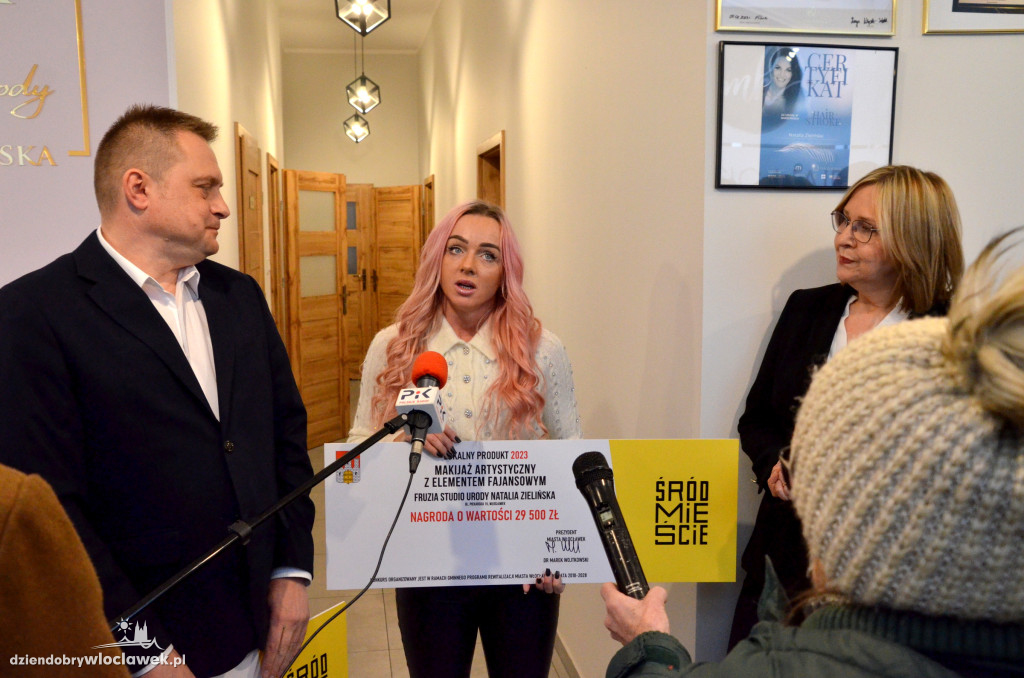 Wręczenie tytułu Lokalny Produkt Śródmieścia 2023