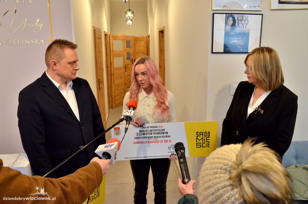 Wręczenie tytułu Lokalny Produkt Śródmieścia 2023