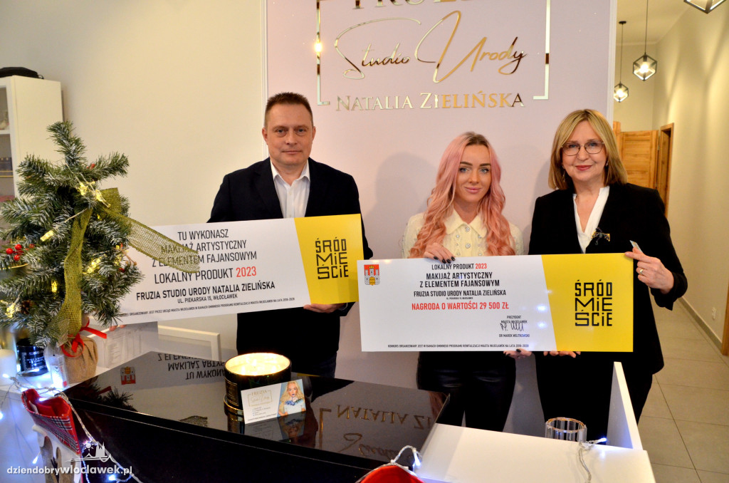 Wręczenie tytułu Lokalny Produkt Śródmieścia 2023