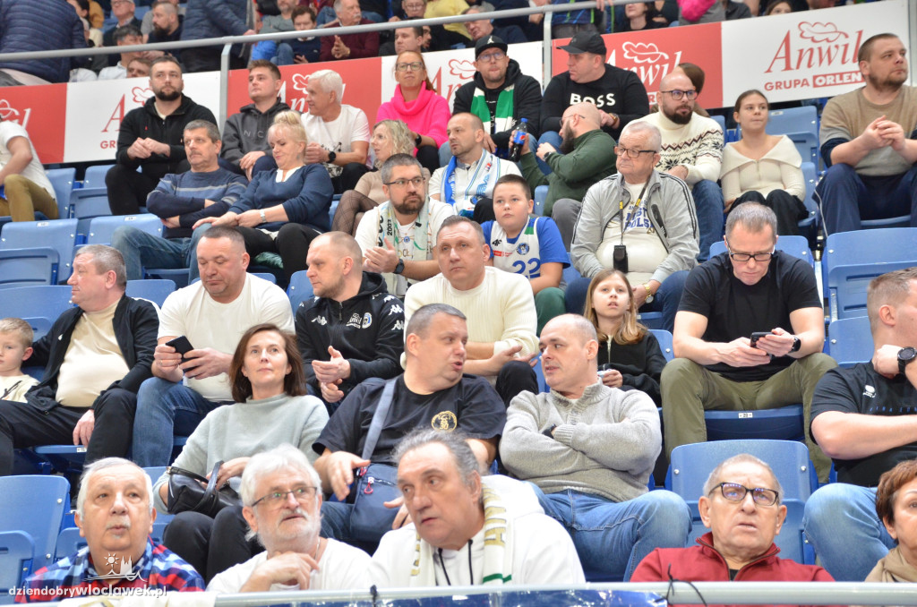 Kibice na meczu Anwil vs Spójnia