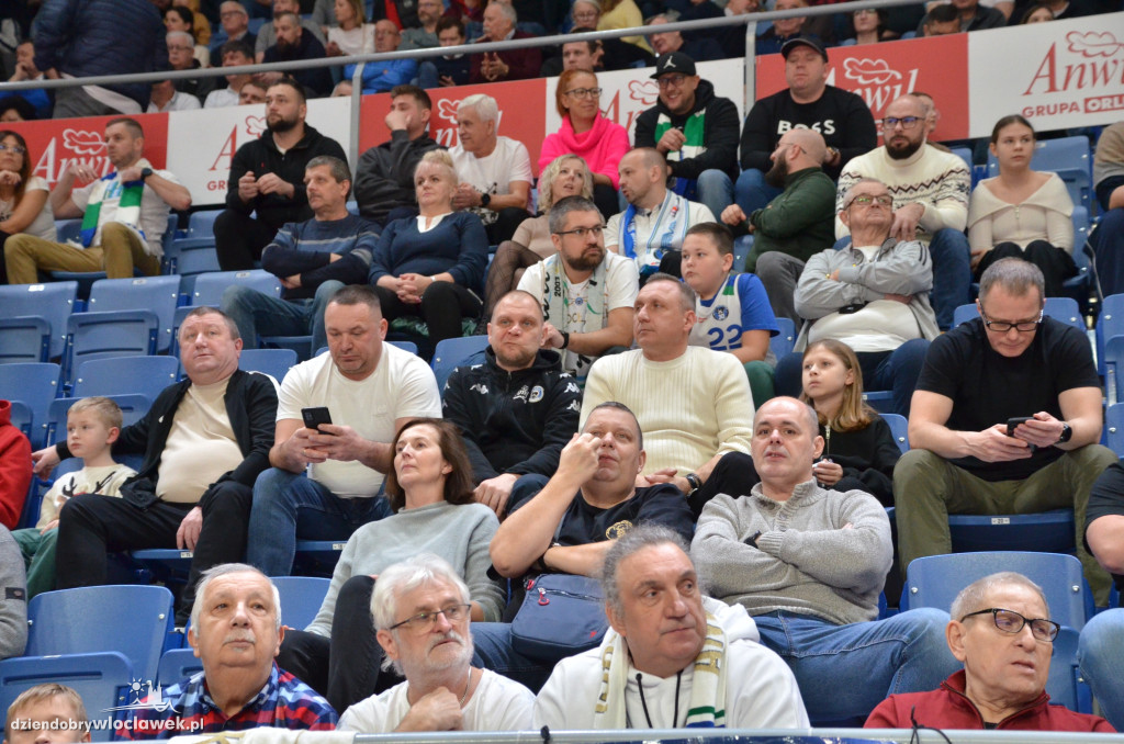 Kibice na meczu Anwil vs Spójnia