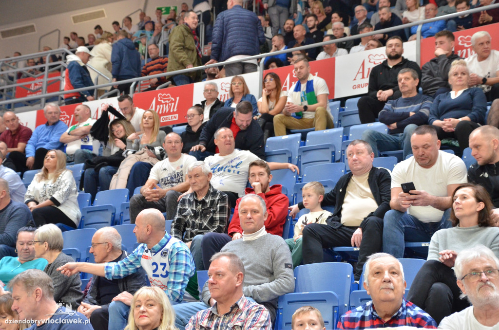 Kibice na meczu Anwil vs Spójnia