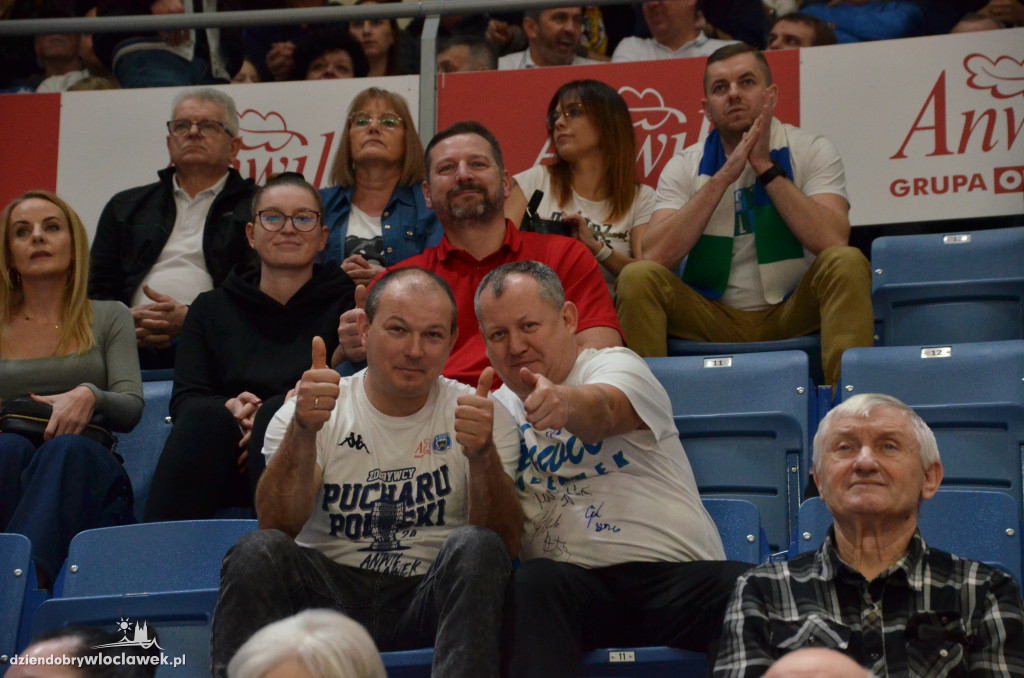 Kibice na meczu Anwil vs Spójnia