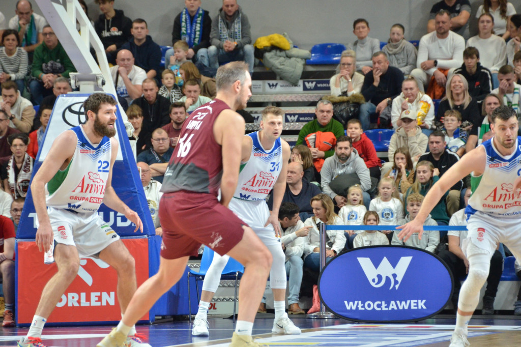 Mecz Anwil Włocławek - PGE Spójnia Stargard