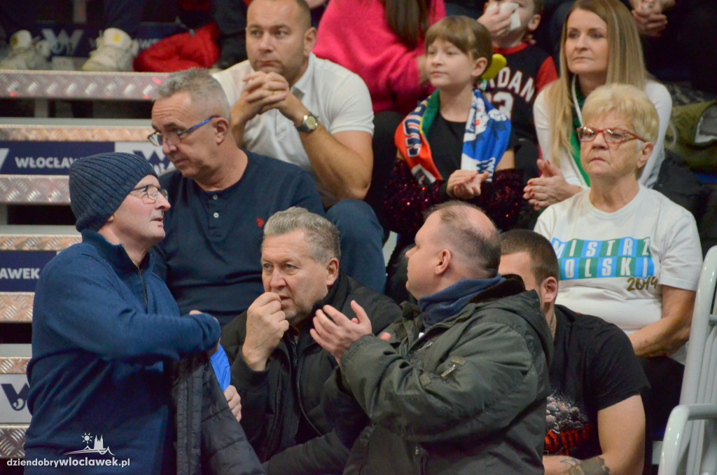 Kibice na meczu Anwil vs Spójnia