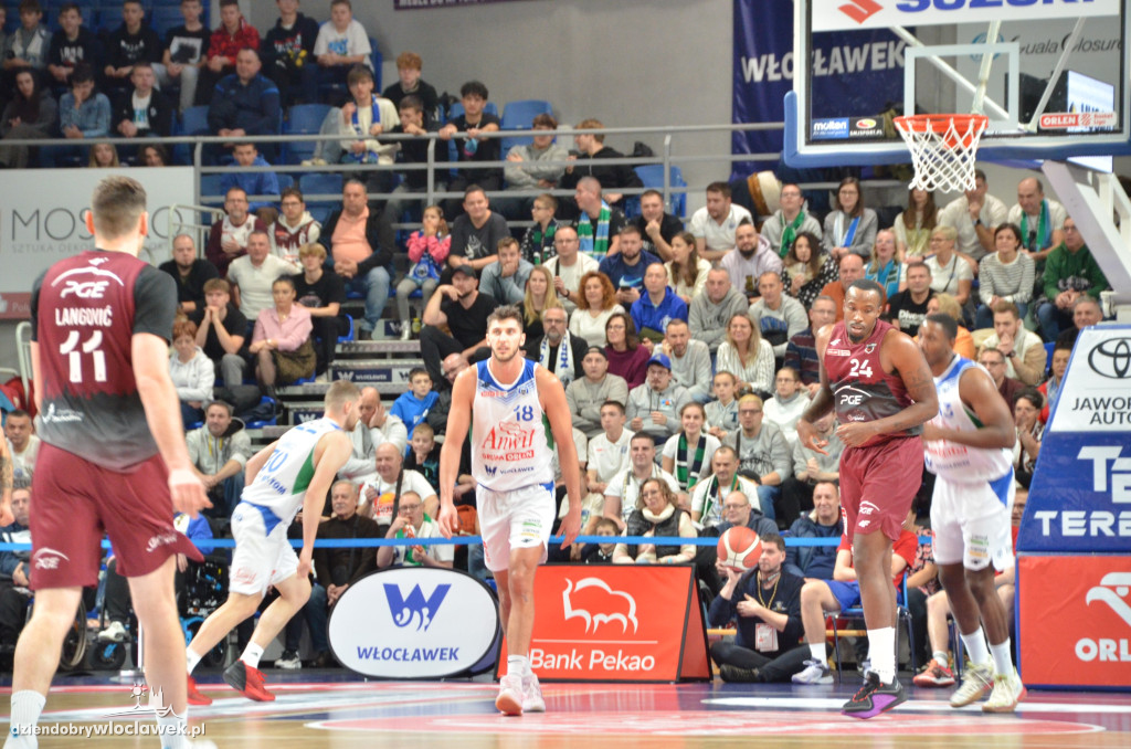 Mecz Anwil Włocławek - PGE Spójnia Stargard