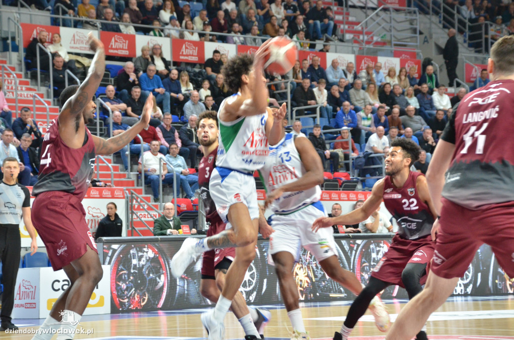 Mecz Anwil Włocławek - PGE Spójnia Stargard