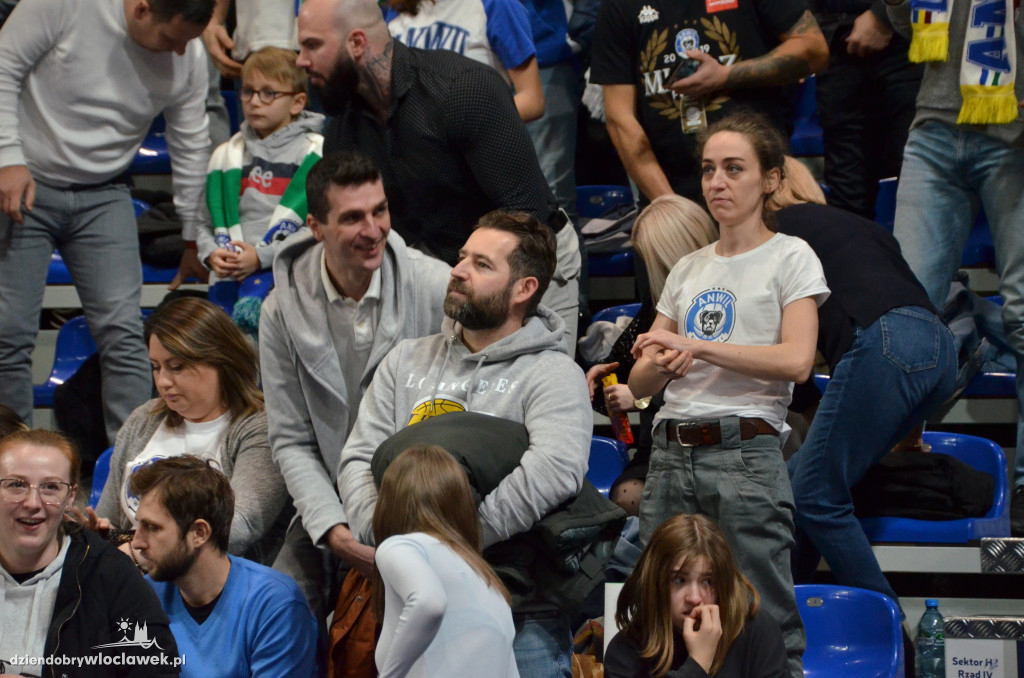 Kibice na meczu Anwil vs Spójnia
