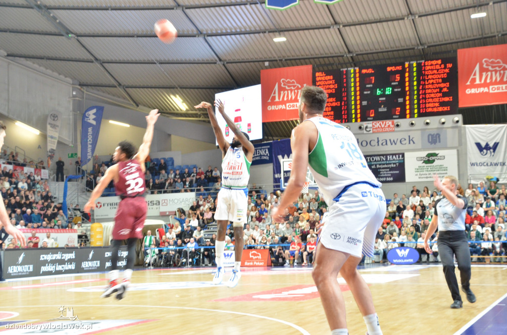 Mecz Anwil Włocławek - PGE Spójnia Stargard