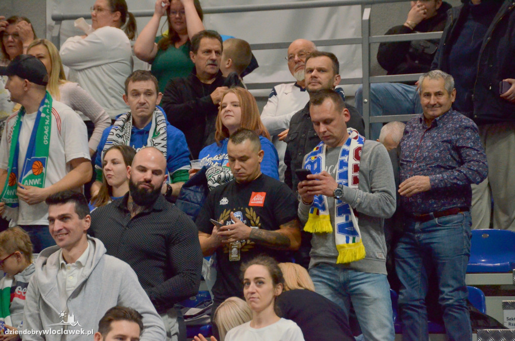 Kibice na meczu Anwil vs Spójnia
