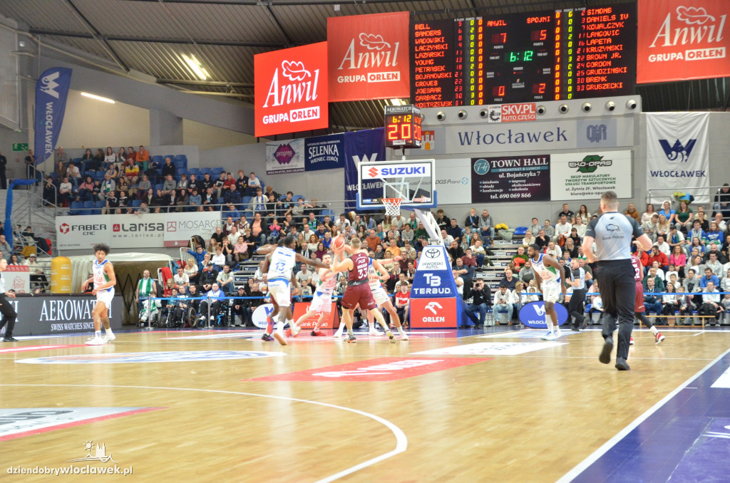 Mecz Anwil Włocławek - PGE Spójnia Stargard