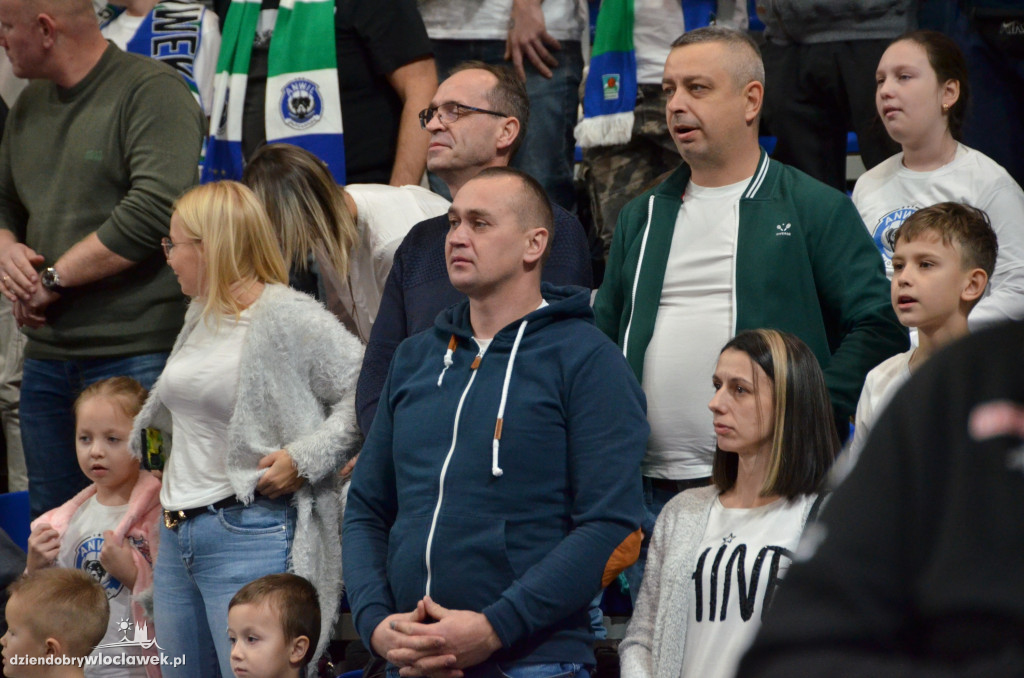 Kibice na meczu Anwil vs Spójnia