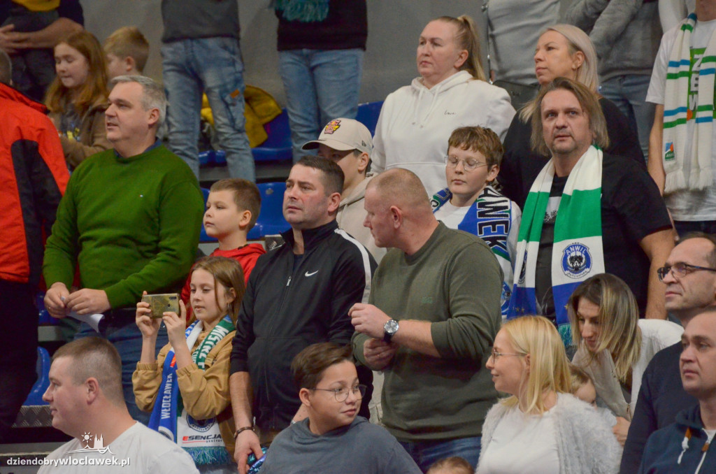 Kibice na meczu Anwil vs Spójnia