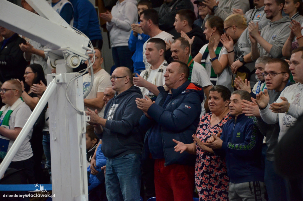 Kibice na meczu Anwil vs Spójnia