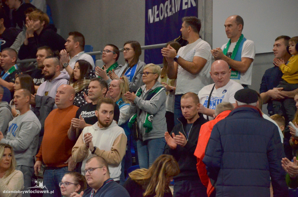 Kibice na meczu Anwil vs Spójnia