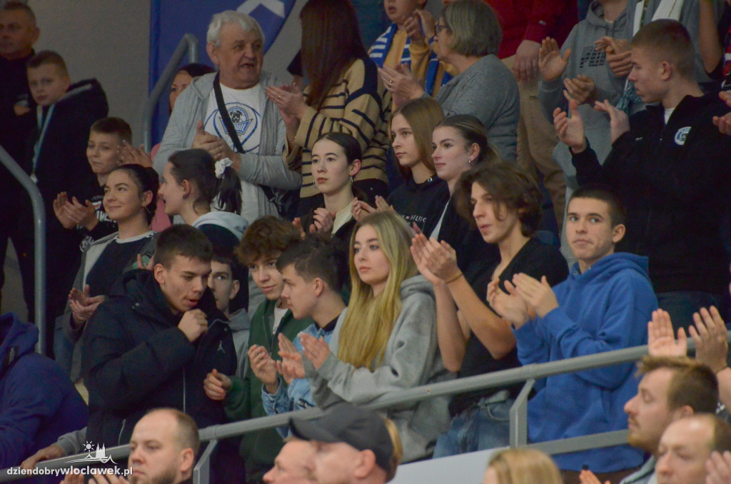 Kibice na meczu Anwil vs Spójnia