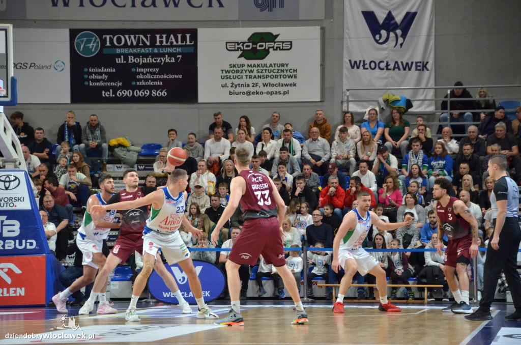 Mecz Anwil Włocławek - PGE Spójnia Stargard