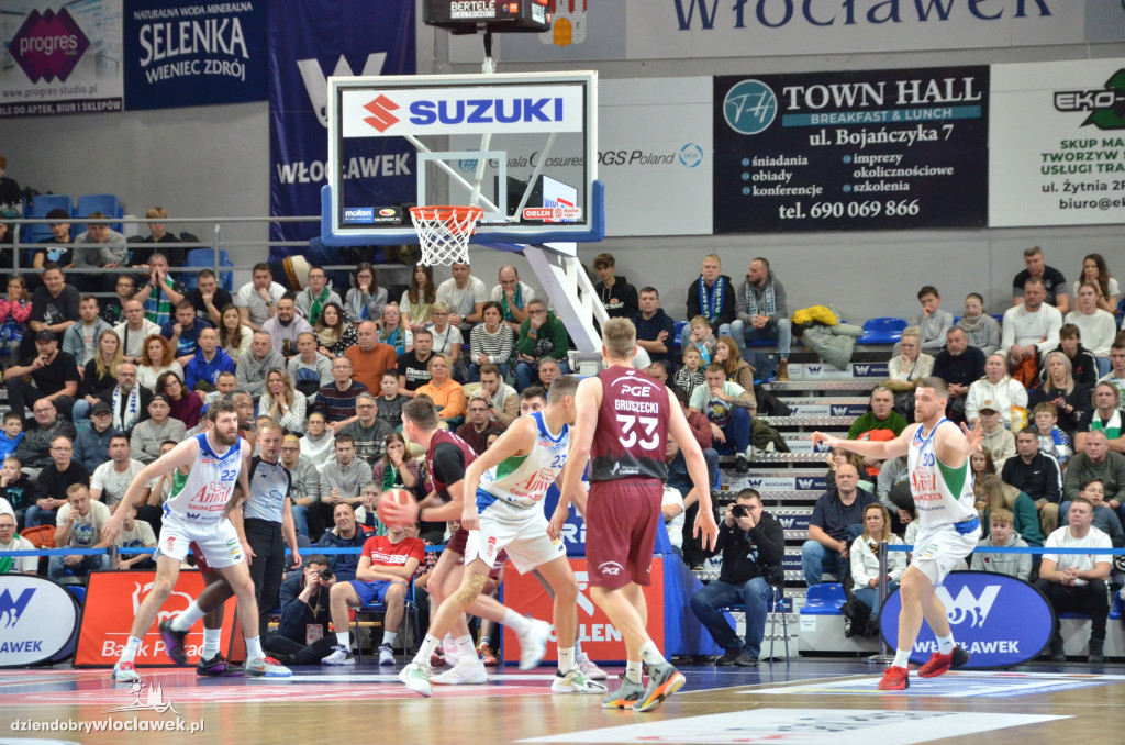Mecz Anwil Włocławek - PGE Spójnia Stargard