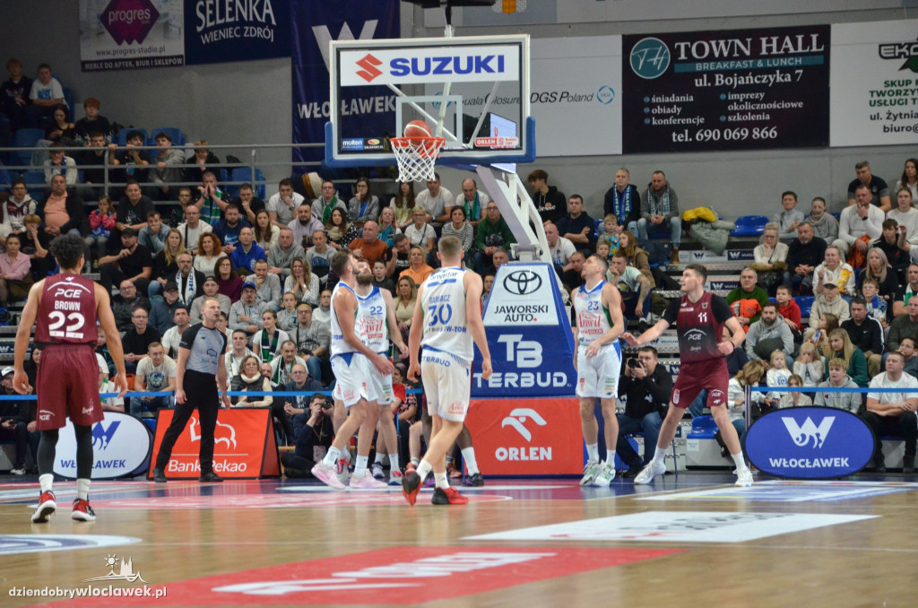 Mecz Anwil Włocławek - PGE Spójnia Stargard
