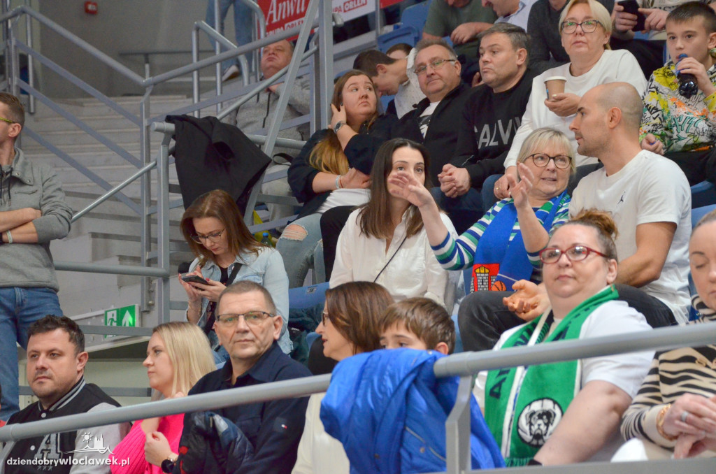 Kibice na meczu Anwil vs Spójnia