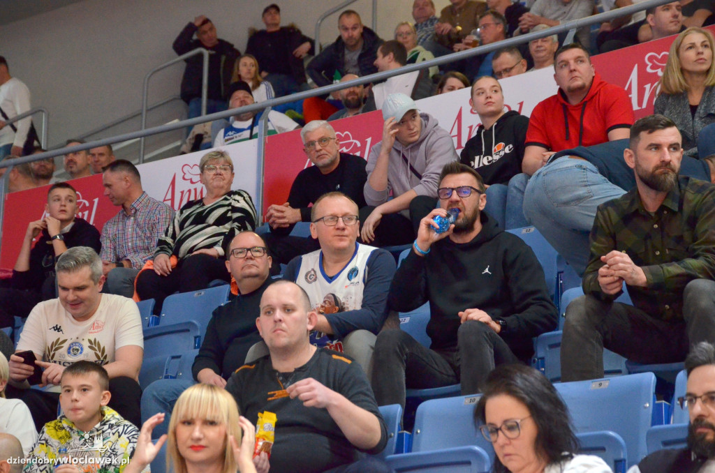 Kibice na meczu Anwil vs Spójnia