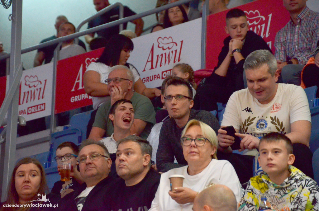 Kibice na meczu Anwil vs Spójnia