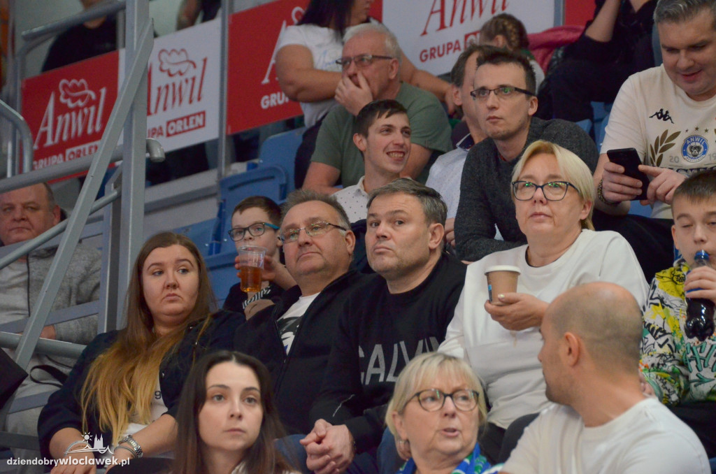 Kibice na meczu Anwil vs Spójnia