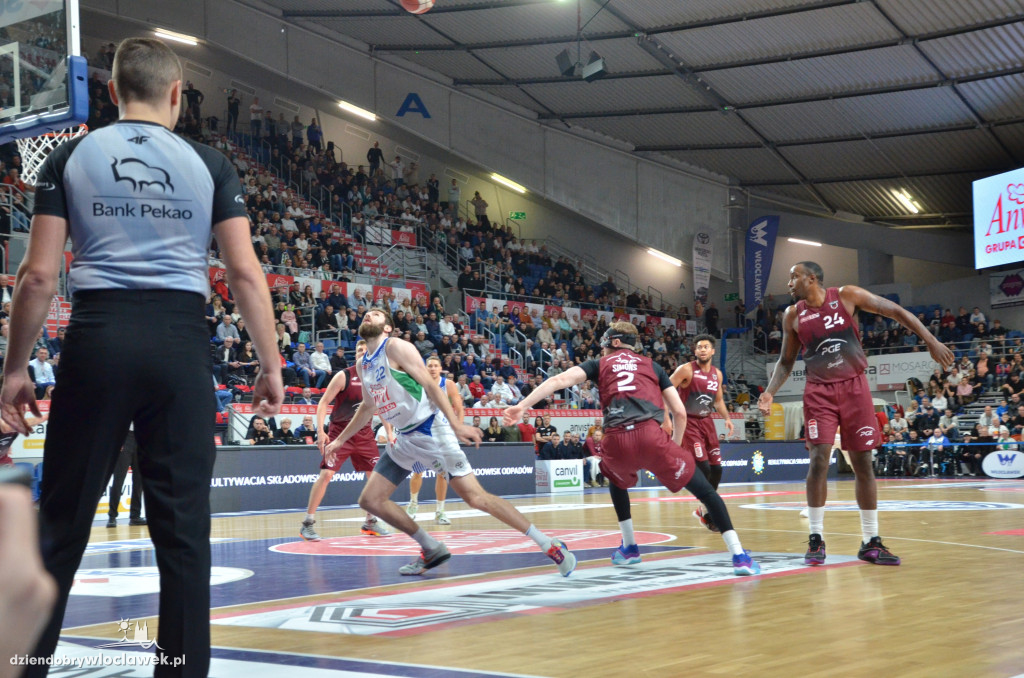 Mecz Anwil Włocławek - PGE Spójnia Stargard