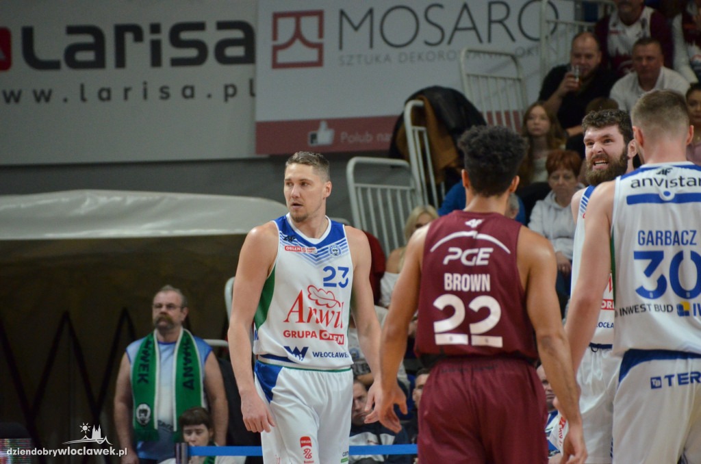 Mecz Anwil Włocławek - PGE Spójnia Stargard