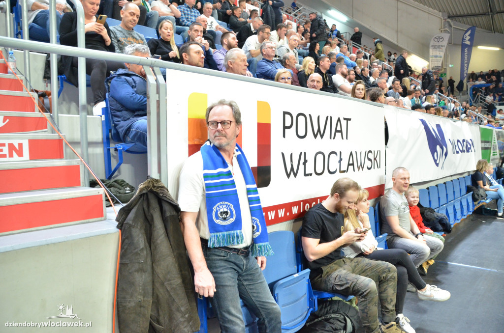 Kibice na meczu Anwil vs Spójnia
