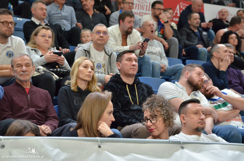 Kibice na meczu Anwil vs Spójnia