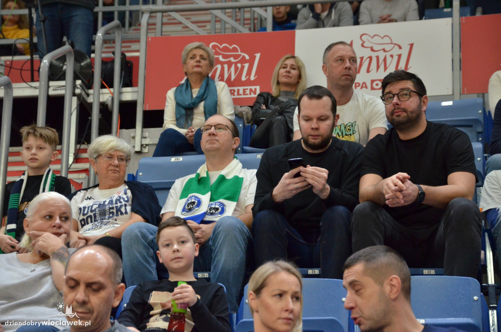 Kibice na meczu Anwil vs Spójnia