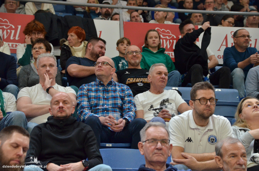 Kibice na meczu Anwil vs Spójnia