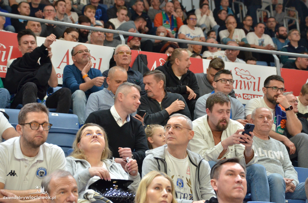 Kibice na meczu Anwil vs Spójnia