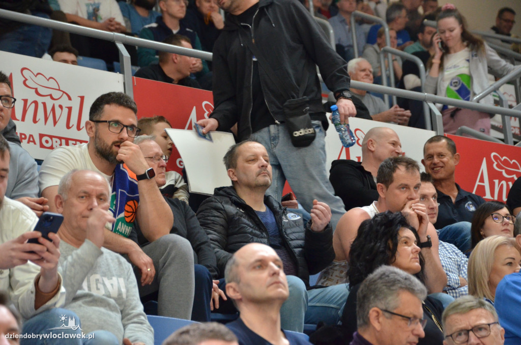 Kibice na meczu Anwil vs Spójnia