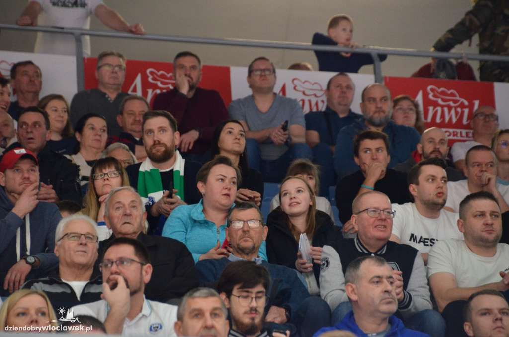 Kibice na meczu Anwil vs Spójnia