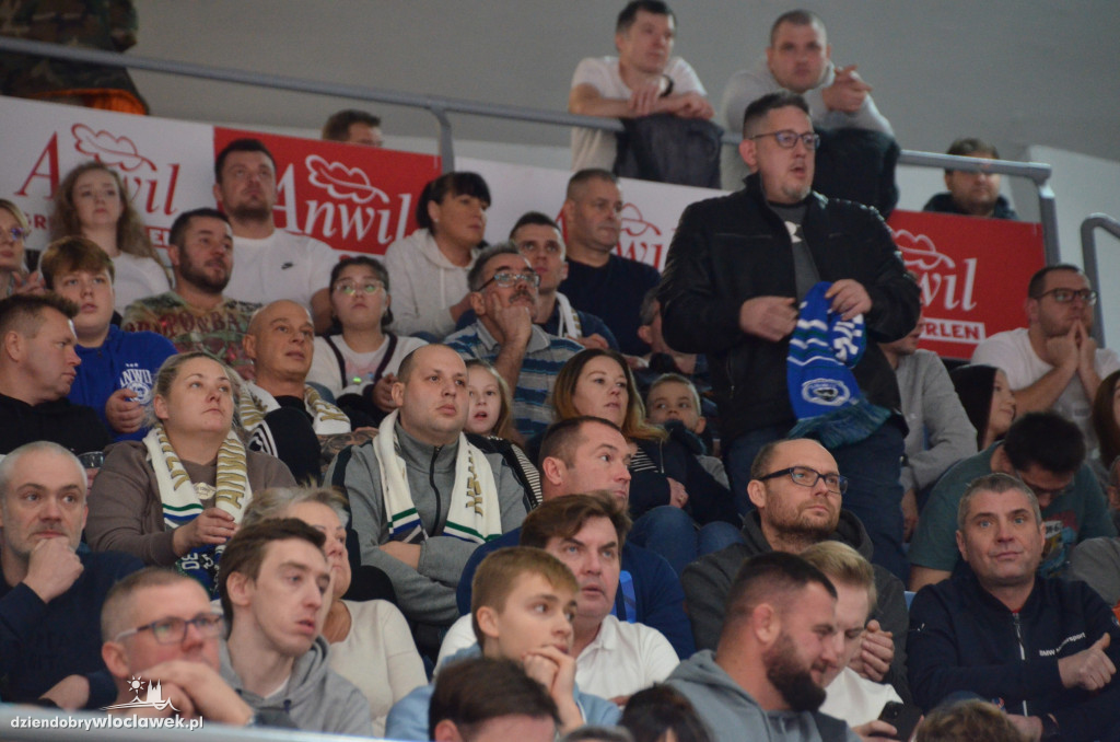 Kibice na meczu Anwil vs Spójnia