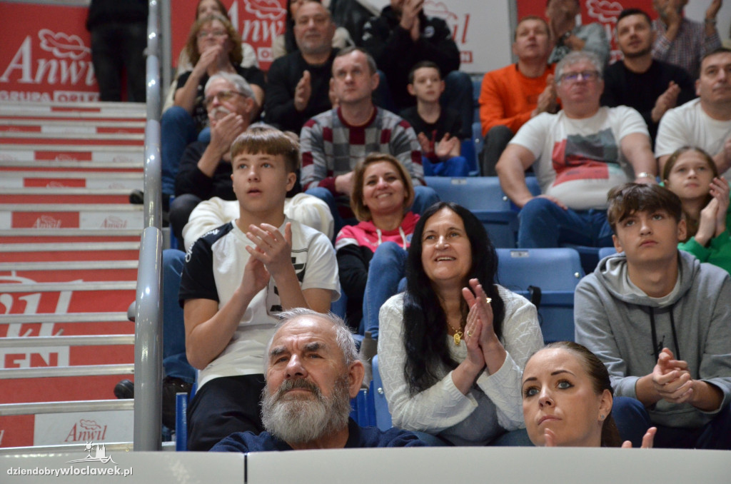 Kibice na meczu Anwil vs Spójnia