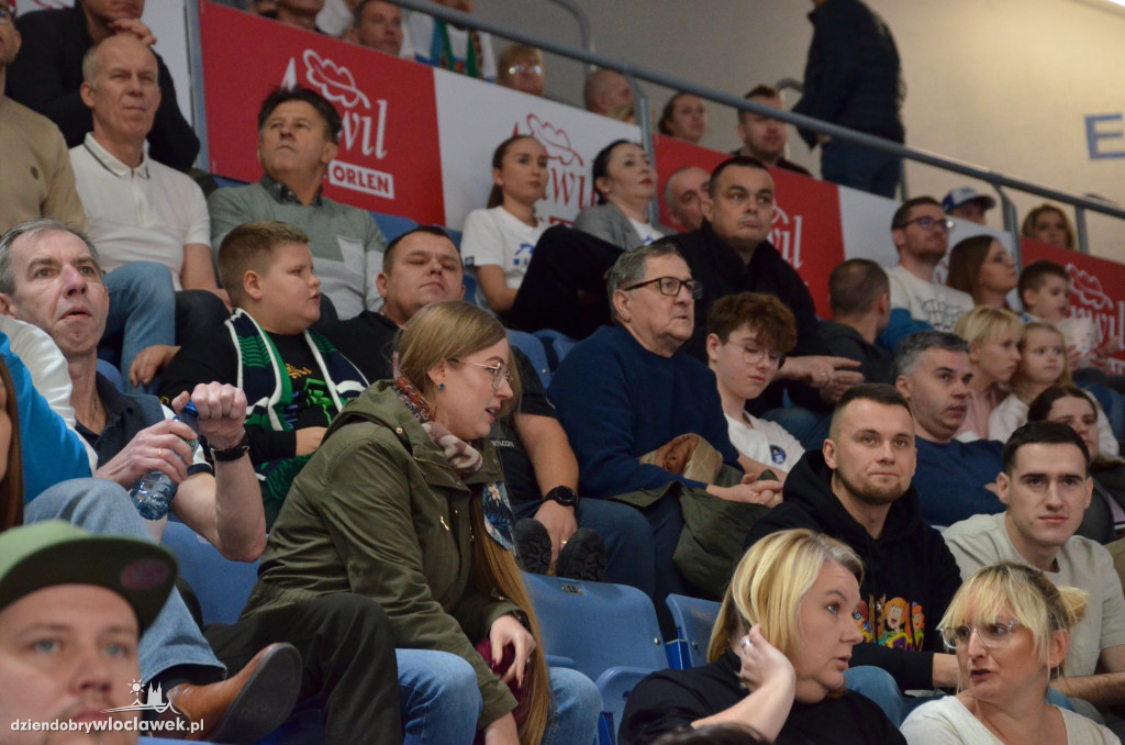 Kibice na meczu Anwil vs Spójnia