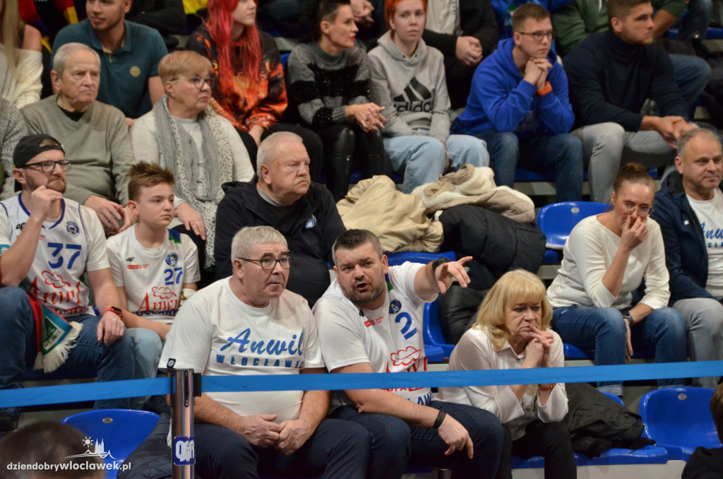 Kibice na meczu Anwil vs Spójnia