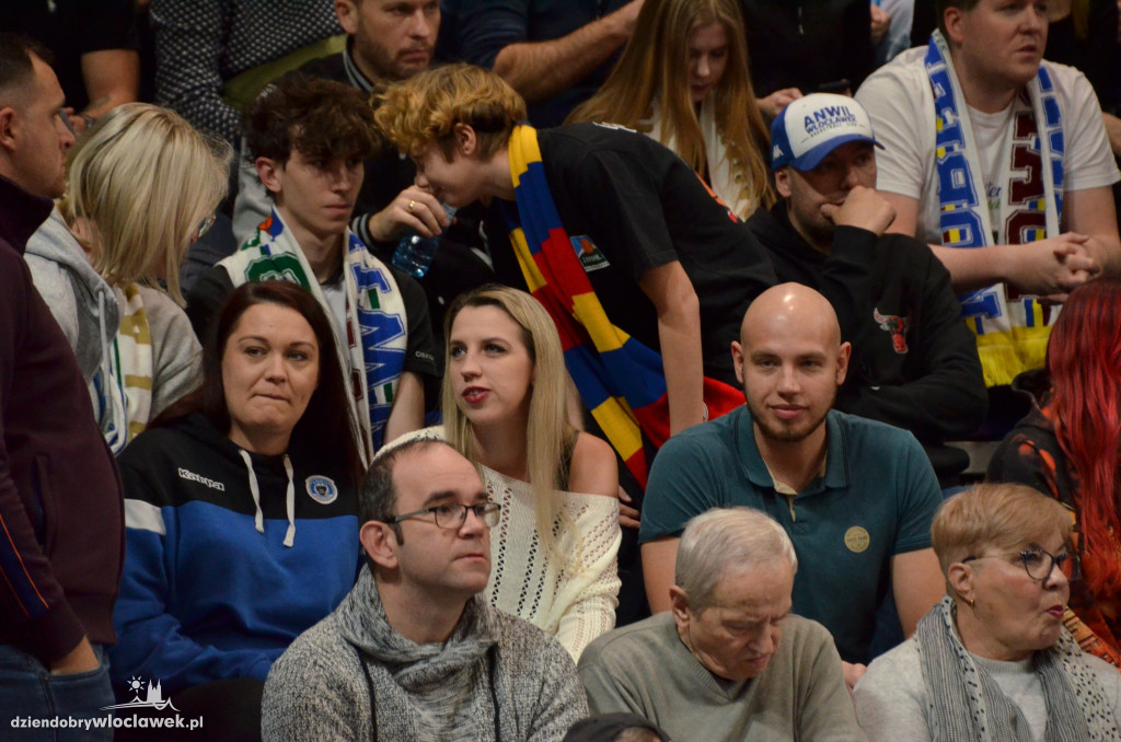 Kibice na meczu Anwil vs Spójnia