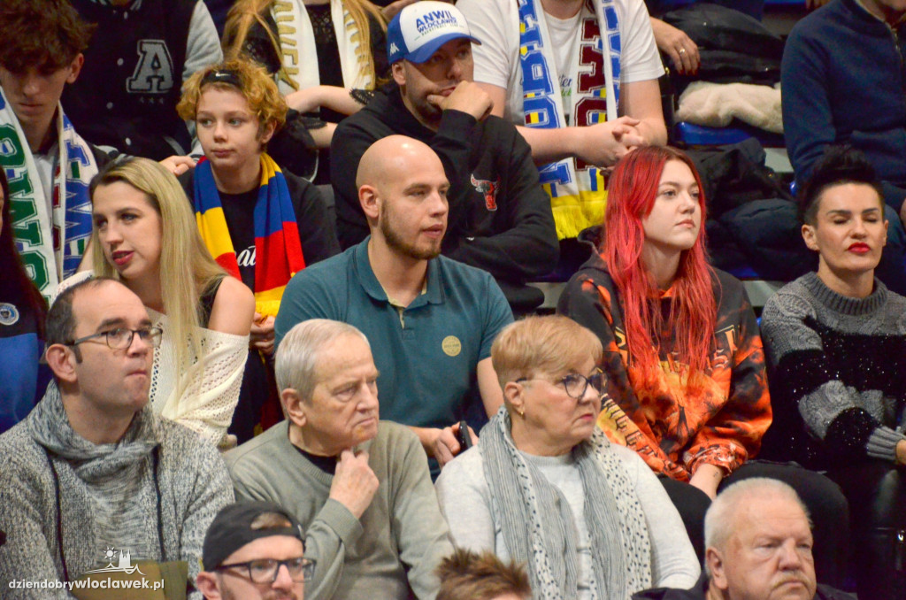 Kibice na meczu Anwil vs Spójnia