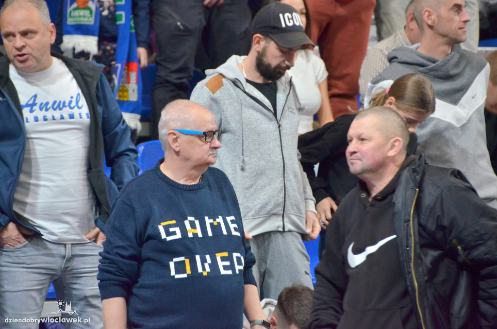 Kibice na meczu Anwil vs Spójnia