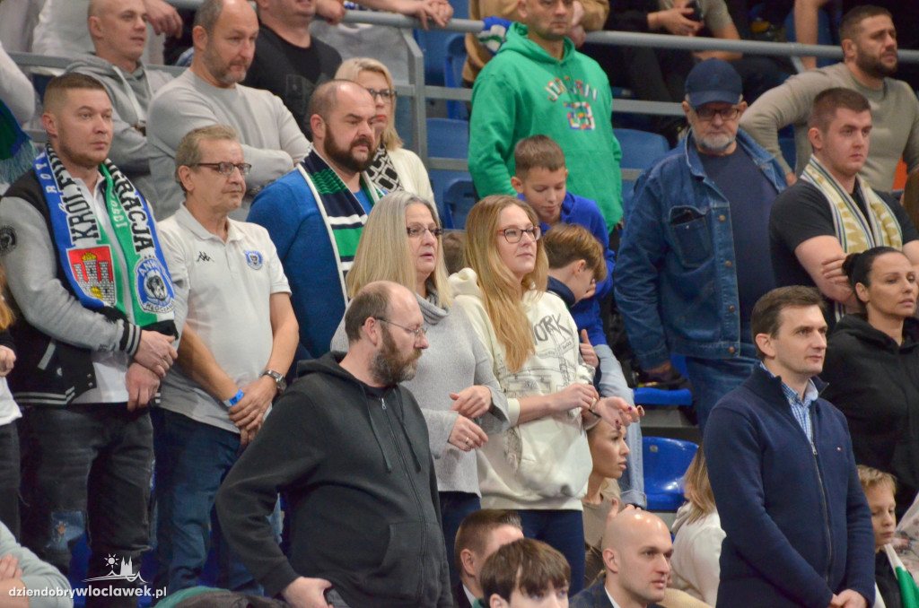 Kibice na meczu Anwil vs Spójnia