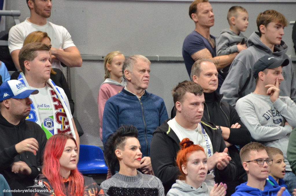 Kibice na meczu Anwil vs Spójnia