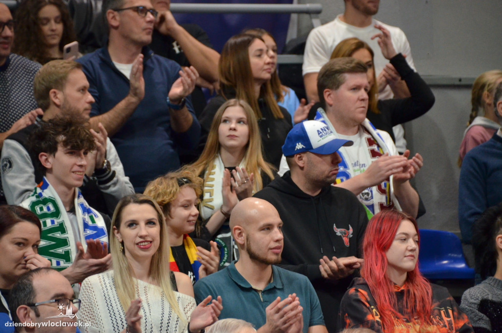Kibice na meczu Anwil vs Spójnia