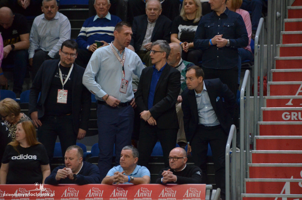 Kibice na meczu Anwil vs Spójnia