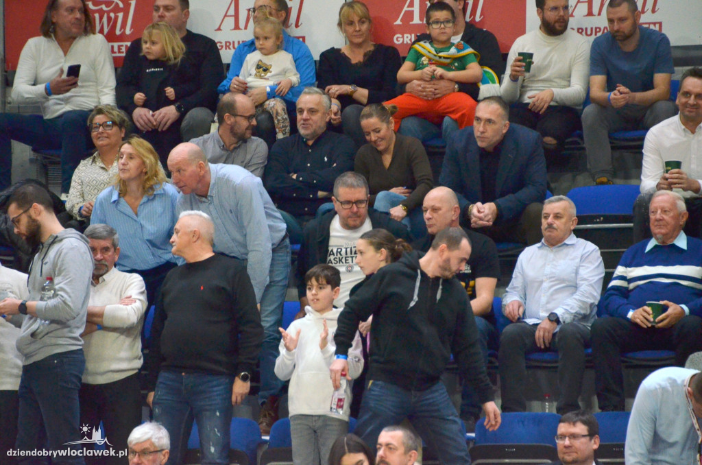 Kibice na meczu Anwil vs Spójnia