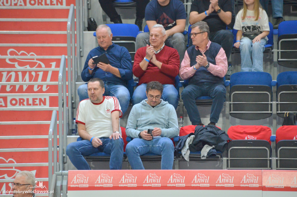Kibice na meczu Anwil vs Spójnia